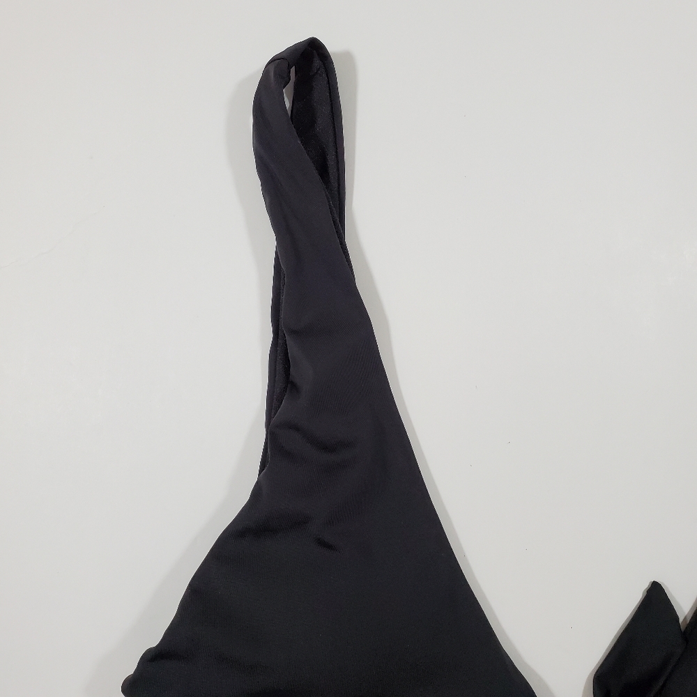 NWT Bikini Lab Plunge Bow Front One Peice Swimsuit - Picture 5 of 13